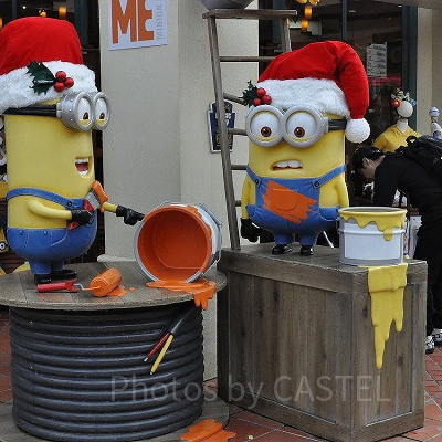 ミニオンコーデはスタジオスタイルへ