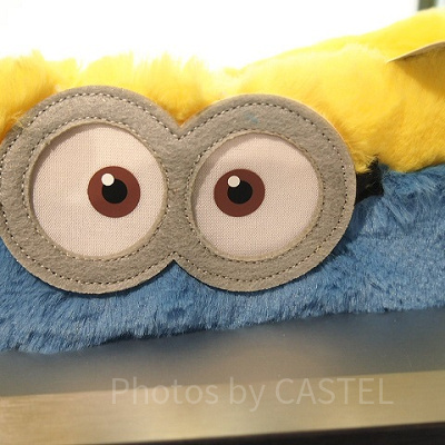 ミニオンもこもこヘアバンド