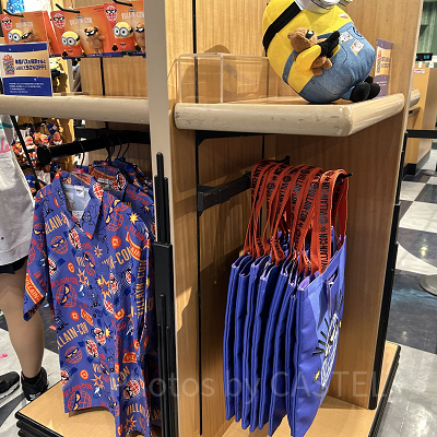 ミニオンハチャメチャミッションのグッズ