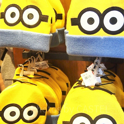 ミニオンのニットキャップ