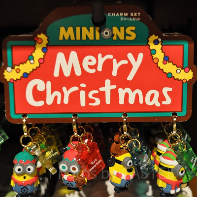 MINION MERRY CHRISTMASチャームセット（4個セット）