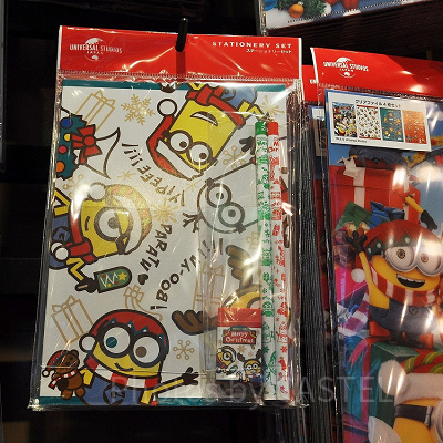 MINION MERRY CHRISTMASステーショナリーセット