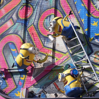 ミニオン・パークはミニオンがいっぱい！