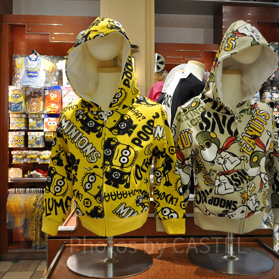 ミニオン総柄パーカー（キッズ）