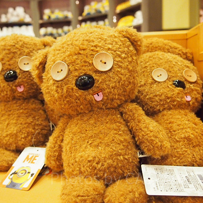 ミニオン＆ティムグッズ専門店：ボブがいつも抱いているテディベア「ティム」