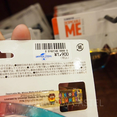 「MINIONS SUMMER」シリーズのキッズサングラス