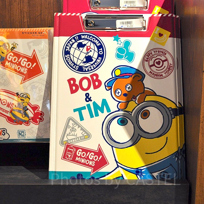 MINIONS TRAVELバインダー