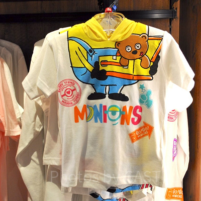 MINIONS TRAVELフード付きTシャツ（キッズ）
