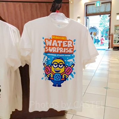 MINIONS WATER SURPRISE ミニオン水鉄砲Tシャツ