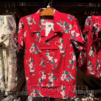 ミニーアハロシャツ（レッド）