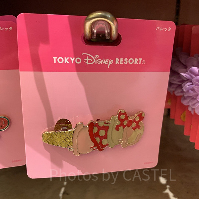 ミニーとアイスのバレッタ