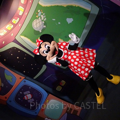 エプコットで会えるミニー