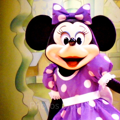 カメラ目線のミニー（マイ・フレンド・ダッフィー／ディズニーシー）