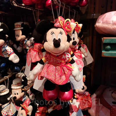 ミニー・ベスティーズ・バッシュ！グッズ：ミニーぬいぐるみバッジ