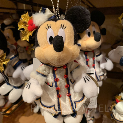 ミニーぬいぐるみバッジ