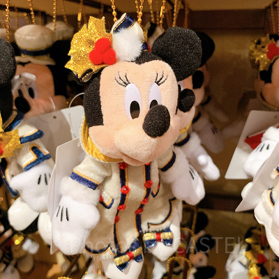 ミニーぬいぐるみバッジ