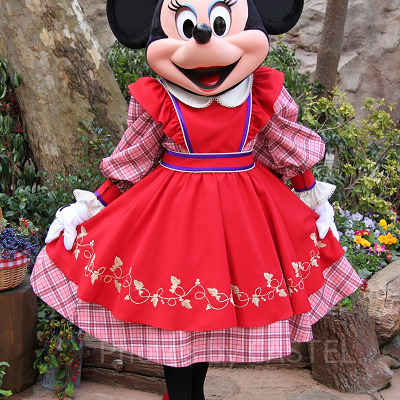 このワンピースを着たミニーちゃんは「ベリーちゃん」と呼ばれています。