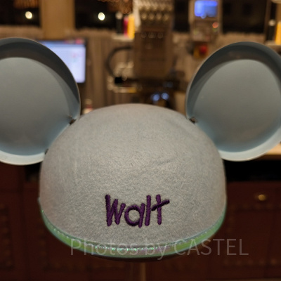 ミントグリーン・パステルイヤーハット