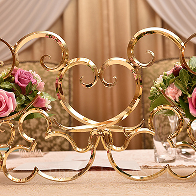 ミラコスタ披露宴の装飾