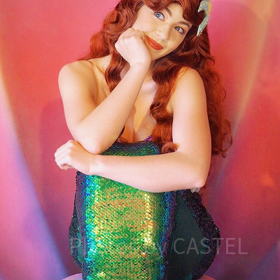 アリエルのために新しい色を調合した