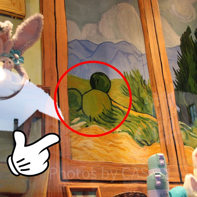 ④コケが実は隠れミッキー