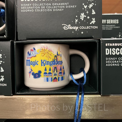 マジックキングダムデザインのマグカップ型オーナメント