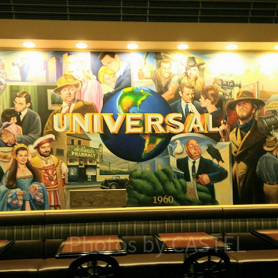 スタジオスターズレストランの壁画