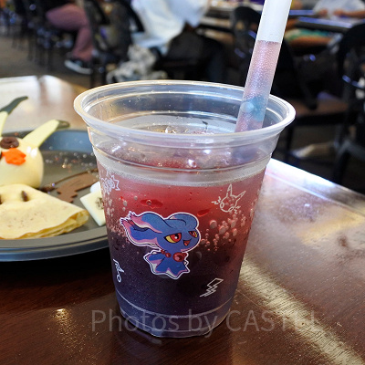 ムウマのいたずら！？グレープゼリー＆ソーダ