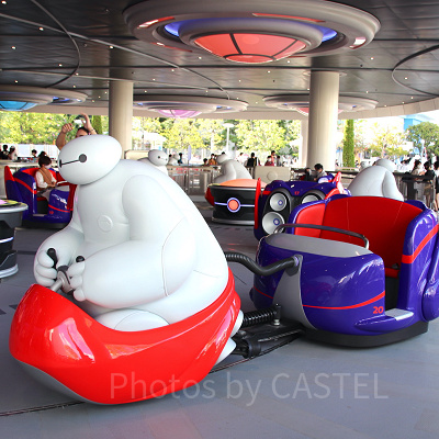 新アトラクション「ベイマックスのハッピーライド」