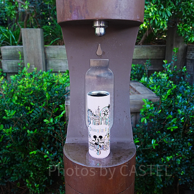 ビッグサンダー・マウンテン近くの新型給水所