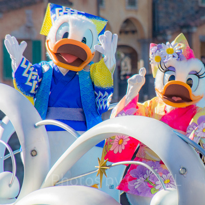 お正月ディズニーのハーバーグリーティング（イメージ）