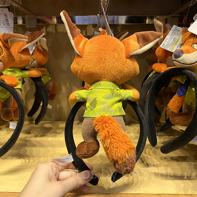 ニックぬいぐるみカチューシャ（うしろ）