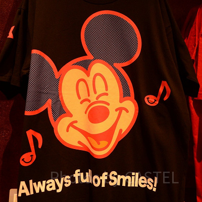 ニコニコミッキーTシャツ