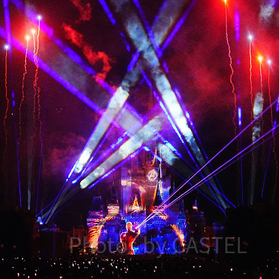 夜のキャッスルショー