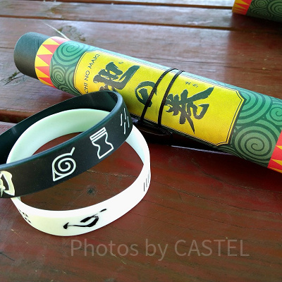 ニジゲンノモリ「NARUTO＆BORUTO 忍里」のリストバンド