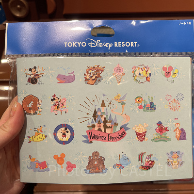 ノートセット（ディズニーパークモチーフグッズ）