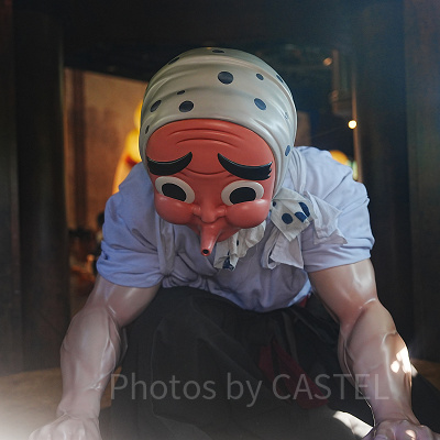 スペース・ファンタジー・ステーションにある鋼鐵塚蛍(はがねづかほたる)のオブジェ