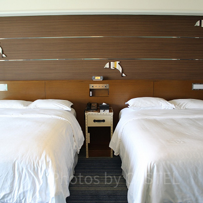 オーシャンドリームルームはベッドアレンジで最大4名まで宿泊可