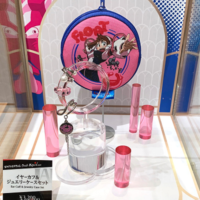 お茶子のイヤーカフ&ジュエリーケースセット（USJ×ヒロアカグッズ）