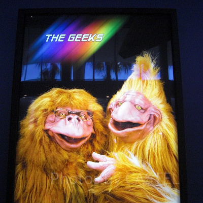 キャプテンEOで最初にセリフを言うザ・ギークスのオディとアイディ