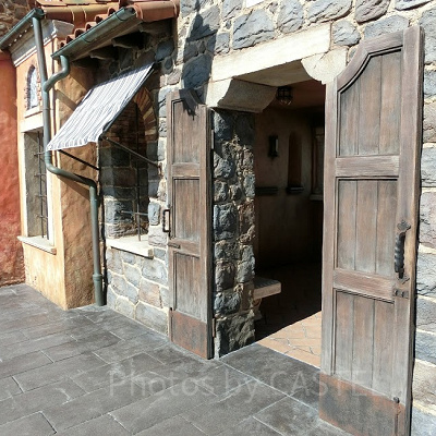 ヴェッキオ橋の上