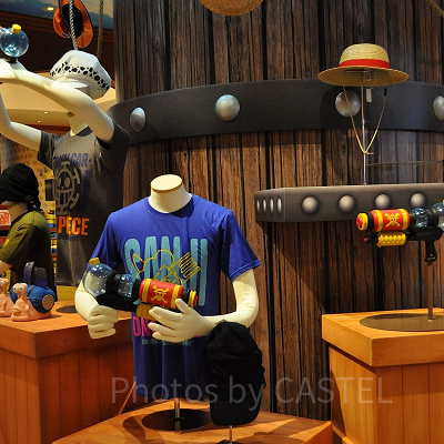 ワンピースグッズディスプレイ／USJ