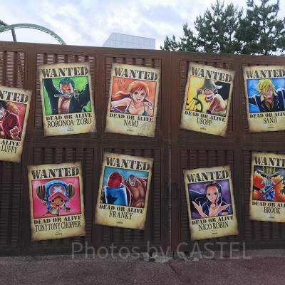 ワンピース・プレミア・ショーの手配書（2019年）／USJ