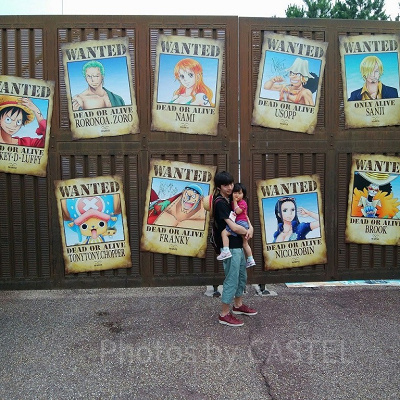 ワンピースプレミアサマー2018の手配書／USJ