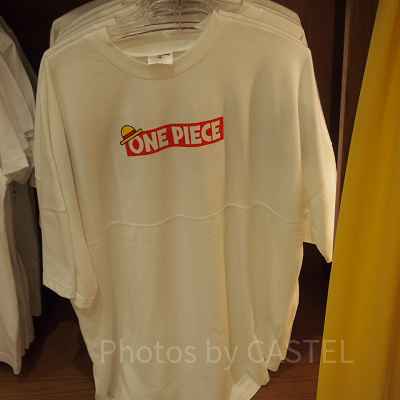 ワンピースのシンプルTシャツ