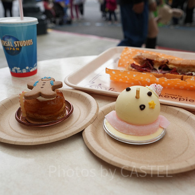 おとぼけスノーマンのホワイトチョコムース