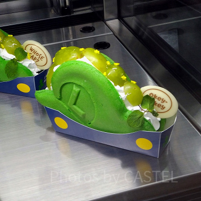 パンケーキ・サンド ルイージの帽子～ぶどうのレアチーズケーキ～：700円