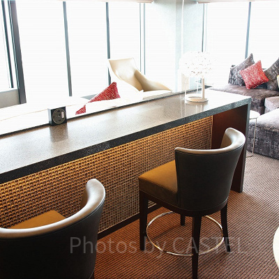 「パークビュースイート」のカウンター