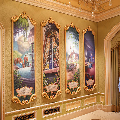 8つの絵画の一部 シンデレラのフェアリーテイルホール