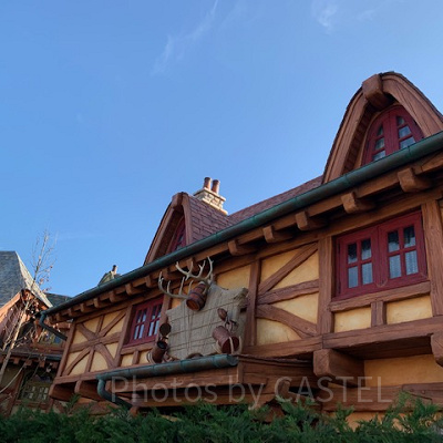 美女と野獣エリアの一部通行可能エリア